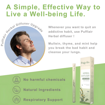 New Upgrade Mullein Aroma Diffuser - 600 Uses