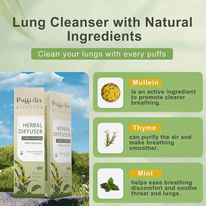 New Upgrade Mullein Aroma Diffuser - 600 Uses