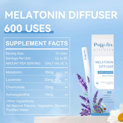 Upgrade- Sleep Melatonin Diffuser - 600 Uses